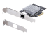 StarTech.com 1-Port 10Gbps PCIe Network Adapter Card, Network Card for PC/Server, Low Profile PCIe Ethernet Card w/Jumbo Frame Support, NIC/LAN Interface Card - Vänster vinkel