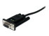 StarTech.com USB till nollmodem RS232 DB9 seriell DCE-kabeladapter med 1 port och FTDI - 