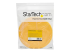 StarTech.com 25ft Hook and Loop Roll, Cut-to-Size Reusable Cable Ties, Bulk Industrial Wire Fastener Tape/Adjustable Fabric Wraps Yellow/Resuable Self Gripping Cable Management Straps - Framsidan
