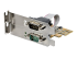 StarTech.com 2-Port PCI Express Serial Card, Dual Port PCIe to RS232 (DB9) Serial Interface Card, 16C1050 UART, Standard or Low Profile Brackets, COM Retention, For Windows & Linux - Höger vinkel
