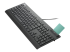 Lenovo Smartcard Wired Keyboard II - Höger vinkel