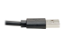 Eaton Tripp Lite Series USB-A to USB-C Cable, USB 2.0, 3A Rating, USB-IF Certified, (M/M), 13 ft. (3.96 m) - Närbild