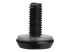 StarTech.com 50 Pack 10-32 Server Rack Cage Nuts and Screws with Washers, Rack Mount Hardware Kit, Network/IT Equipment Cabinet Clip/Captive Nuts & Bolts for Square Rack Holes, Black, TAA - Höger sida