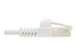Eaton Tripp Lite Series Safe-IT Cat6a 10G Snagless Antibacterial Slim UTP Ethernet Cable (RJ45 M/M), White, 15-ft. (4.57 m) - Närbild