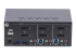StarTech.com 2-Port Dual-Monitor DisplayPort KVM Switch, 4K 60Hz, 2x USB 5Gbps Hub Ports, 2x USB 2.0 HID Ports, Hotkey and Push-Button Switching, TAA Compliant - Tillbaka