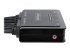 StarTech.com 2-Port Dual-Monitor HDMI Cable KVM Switch, 4K 60Hz, Compact KVM with 5ft/1.5m USB-A/HDMI/Audio Integrated Cables, Bus Powered - Vänster sida