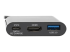Eaton Tripp Lite Series USB C to HDMI Adapter w/USB-A Hub and PD Charging - Framsidan