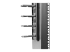 StarTech.com Vertical 0U Server Rack Cable Management w/ D-Ring Hooks - Närbild
