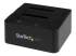 StarTech.com Dual-Bay USB 3.0 eSATA to SATA Hard Drive Docking Station, USB Hard Drive Dock, External 2.53.5 SATA IIIIII, SSDHDD Docking Station, Hot-Swap Hard Drive Bays - Höger vinkel