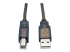 Eaton Tripp Lite Series 50ft USB 2.0 Hi-Speed Active Repeater Cable USB-A to USB-B M/M 50' - Närbild
