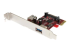 StarTech.com 2 port PCI Express SuperSpeed USB 3.0 Card with UASP Support - Vänster vinkel