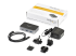 StarTech.com 3-Port USB-C hubb med LAN Port - 10 Gbit/s - 2x USB-A &amp; 1x USB-C - strömförsörjning - Framsidan