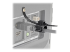 Eaton Tripp Lite Series HDMI Cable Lock Clamp Tie Screw for HDTVs Blu-Ray Installations - Vänster vinkel
