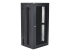 StarTech.com 26U 19" Wall Mount Network Cabinet, 16" Deep Hinged Locking IT Network Switch Depth Enclosure, Assembled Vented Computer Equipment Data Rack with Shelf & Flexible Side Panels - Vänster vinkel