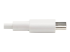Eaton Tripp Lite Series USB-C to Lightning Sync/Charge Cable (M/M), MFi Certified, White, 3 ft. (0.9 m) - Närbild