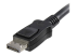 StarTech.com 5 m lång DisplayPort 1.2-kabel med lås M/M - Närbild