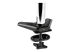 StarTech.com Desk Mount Monitor Arm for Single VESA Display up to 32" or 49" Ultrawide 8kg/17.6lb, Full Motion Articulating & Height Adjustable w/ Cable Management, C-Clamp, Grommet Mount - Närbild
