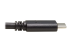 Eaton Tripp Lite Series USB-C to USB-A Cable (M/M), USB 3.2 Gen 2 (10 Gbps), Thunderbolt 3 Compatible, 20-in. (50.8 cm) - Närbild