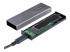 StarTech.com USB-C 10Gbps to M.2 NVMe or M.2 SATA SSD Enclosure, Tool-free M.2 PCIe/SATA NGFF SSD Enclosure, Portable Aluminum Case, USB Type-C & USB-A Host Cables, For 2230/2242/2260/2280 - Insida