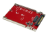 StarTech.com M.2 till U.2-adapter - Vänster vinkel