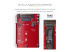 StarTech.com M.2 to U.3 Adapter, For M.2 NVMe SSDs, PCIe M.2 Drive to 2.5inch U.3 (SFF-TA-1001) Host Adapter/Converter, TAA Compliant - Framsidan