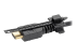 Eaton Tripp Lite Series HDMI Cable Lock Clamp Tie Screw for HDTVs Blu-Ray Installations - Höger vinkel
