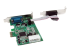 StarTech.com Native lågprofils RS232 PCI express seriellt-kort med 2 portar och 16550 UART - Höger sida