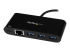 StarTech.com 3-ports USB-C-hubb med Gigabit Ethernet och 60 W strömförsörjning Pass-through laddning av bärbar dator - Närbild