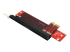 StarTech.com PCI Express X1 to X16 Low Profile Slot Extension Adapter - Tillbaka