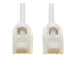 Eaton Tripp Lite Series Safe-IT Cat6a 10G Snagless Antibacterial Slim UTP Ethernet Cable (RJ45 M/M), White, 5 ft. (1.52 m) - Närbild