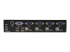 StarTech.com Professionell VGA USB KVM-switch med 4 portar och hubb - Tillbaka