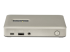 StarTech.com USB C Dock, USB-C to DisplayPort 4K 30Hz or VGA, Mini USB-C Laptop Docking Station with 65W Power Delivery Pass-Through Charging, 4-Port USB 3.1 Gen 1 Hub, GbE - Framsidan