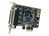 StarTech.com RS232 PCI Express seriellt kort med 4 portar och breakout-kabel - Vänster vinkel