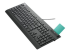 Lenovo Smartcard Wired Keyboard II - Höger vinkel
