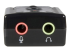 StarTech.com Virtual 7.1 USB Stereo Audio Adapter External Sound Card - Framsidan