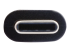 Eaton Tripp Lite Series USB-C Flat Cable (M/M), USB 2.0, Black, 3 ft. (0.91 m) - Närbild