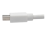 Eaton Tripp Lite Series Keyspan Mini DisplayPort to DisplayPort Adapter Cable (M/F), 4K 60 Hz, DP 1.2, HDCP 2.2, 3 ft. (0.9 m) - Närbild