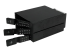 StarTech.com Flyttbart hyllfritt bakpanelställ i aluminium med hot swap-funktion för tre 3,5" SAS II/SATA III – 6 Gbps HDD - Höger vinkel
