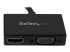 StarTech.com A/V-reseadapter: 2-i-1 DisplayPort till HDMI eller VGA - Framsidan