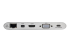 Eaton Tripp Lite Series USB C Docking Station 4K USB Hub USB 3.1 Gen 1 w/ USB-A, HDMI, VGA, mDP, Gigabit Ethernet, Mem Card, 3.5 mm & USB-C Charge 4K @ 30Hz, USB-C, USB Type C, USB Type-C - Framsidan