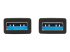 Eaton Tripp Lite Series USB 3.2 Gen 1 SuperSpeed A/A Cable (M/M), Black, 6 ft. (1.83 m) - Närbild