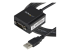 StarTech.com FTDI USB till seriell RS232-kabeladapter med 1 port och COM-retention - Närbild