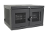 Eaton Tripp Lite Series 32-Device USB Charging Station Cabinet with Sync for Smartphones, Wall Mount and Desktop Options, 230V, Schuko CEE7 to C13 Plug, Black - Vänster vinkel