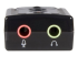 StarTech.com Virtual 7.1 USB Stereo Audio Adapter External Sound Card - Undersidan