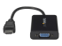 StarTech.com HDMI till VGA-videoadapter med audio för stationär/bärbar dator/Ultrabook - Framsidan