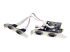 StarTech.com Native PCI express RS232 seriell-kortadapter med 4 portar och 16550 UART - Framsidan