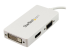 StarTech.com Travel A/V Adapter: 3-in-1 Mini DisplayPort to VGA DVI or HDMI Converter - Närbild