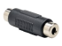 Eaton Tripp Lite Series Mini Stereo Audio Coupler Extender 3.5mm F/F - Vänster vinkel