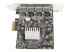 StarTech.com 4-portars USB PCIe-kort - Höger sida