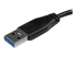 StarTech.com Slim Micro USB 3.0 kabel – 0,5 m - Närbild